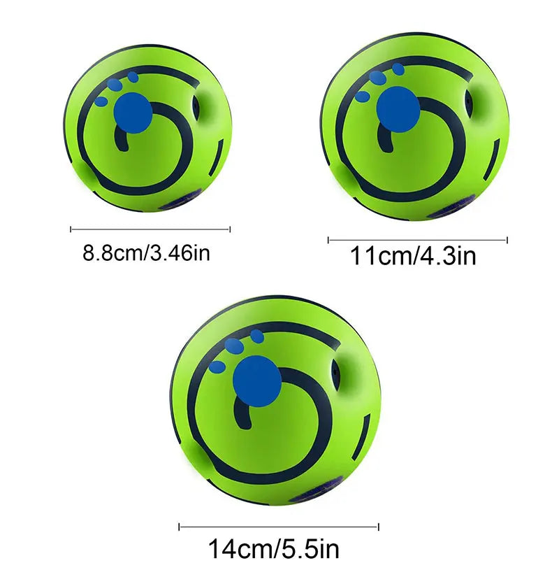 Giggle dog ball